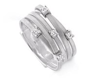 Ring Marco Bicego Woman Goa in White Gold Diamante AG270-B-W-01-15 - AG270-B-W-01-15